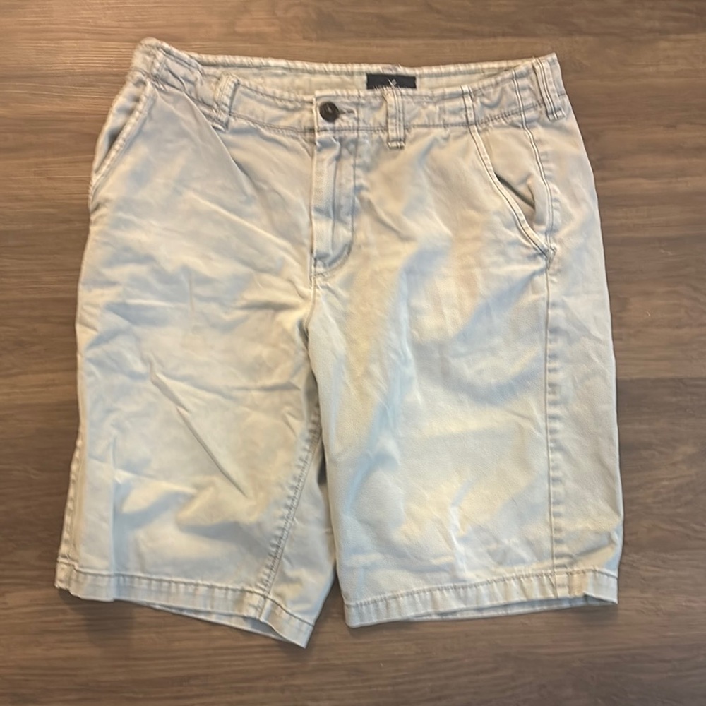 American Eagle Outfitters Tan Flat Front Shorts